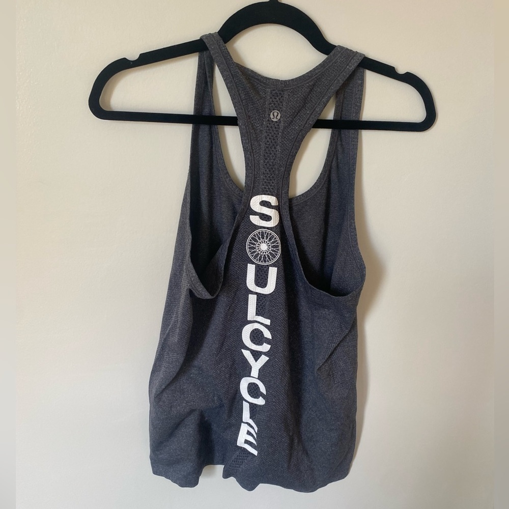 lululemon Gray Tank Top Size 8 10